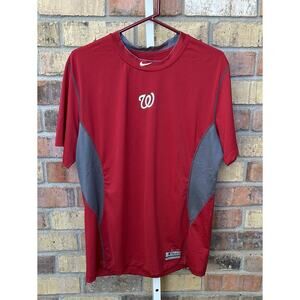 Washington Nationals Nike Pro Combat Fitted XL Dri-Fit MLB Authentic Collection
